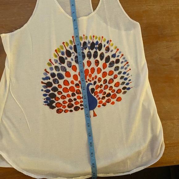 peacock racerback tank - Picture 9 of 9